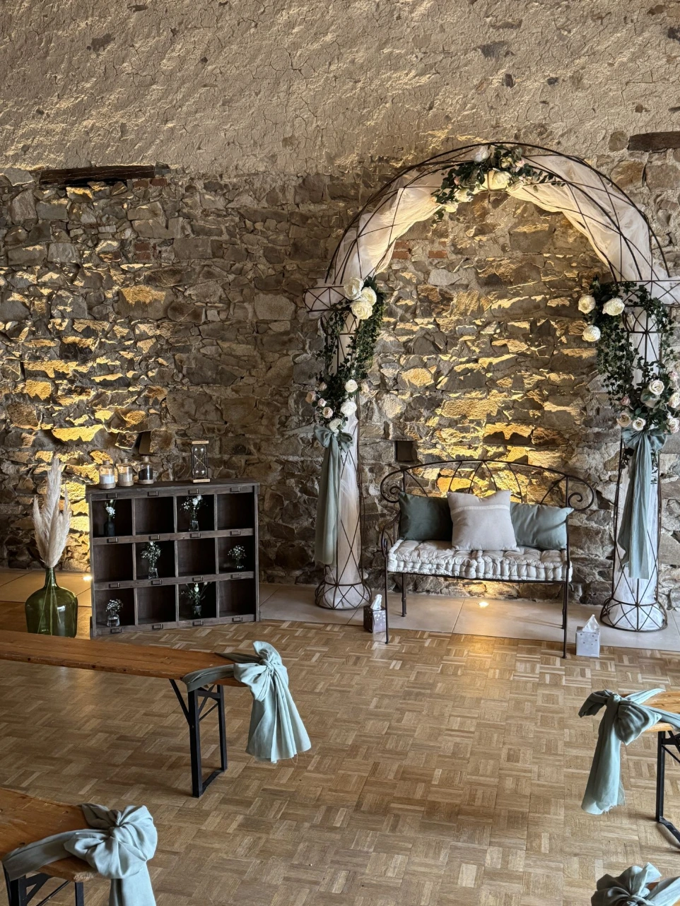 Decoration mariage domaine de marin ceremonie laique