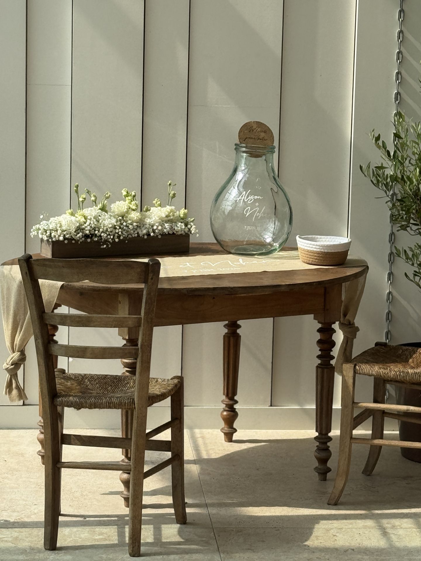 Decoration salle cagnotte la vallee de la roche